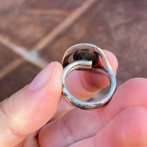 BOGO RINGS 💍 Vintage Sterling Silver Tiger’s Eye Ring - Picture 6 of 8